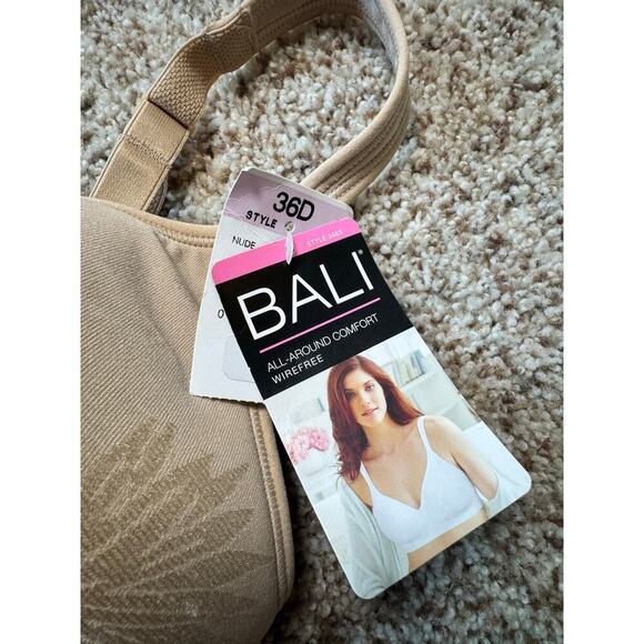 NWT; BALI Women's Bra size 36 D; All Around Comfort; No Wire; NEW!! - Picture 7 of 8